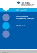Titelblatt UVV Grundsätze der Prävention