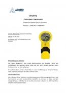 Anschreiben zu Akku ADALIT Leuchten