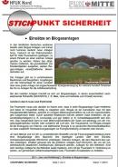 Infoschreiben zu Einsätze an Biogasanlagen