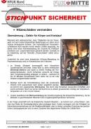 Infoschreiben zu Hitzschäden vermeiden