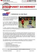 Sicher Fit - Aufwärmen vor dem Sport