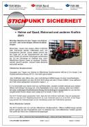 Infoschreiben Helme bei Quad