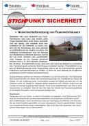 Infoschreiben Gemeinschaftsnutzung Feuerwehrhaus