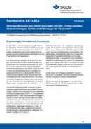 Deckblatt Infoblatt DGUV