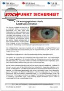 Infoblatt zu Verletzungen durch Löschwasserstrahlen