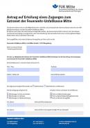 Antragsformular Extranet