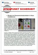 Infoschreiben zu Personenschutzschaltern