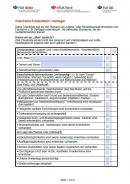 Checkliste für Lager und Fahrten