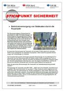 Titelblatt StiSi, Text mit Bild von Steckdosen
