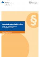 Titelblatt DGUV Regel Grundsätze der Prävention