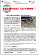 Infoschreiben mit Text und Bild einer Seilwinde am Feuerwehrfahrzeug