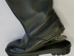 Feuerwehrstiefel mit abgelöster Sohle