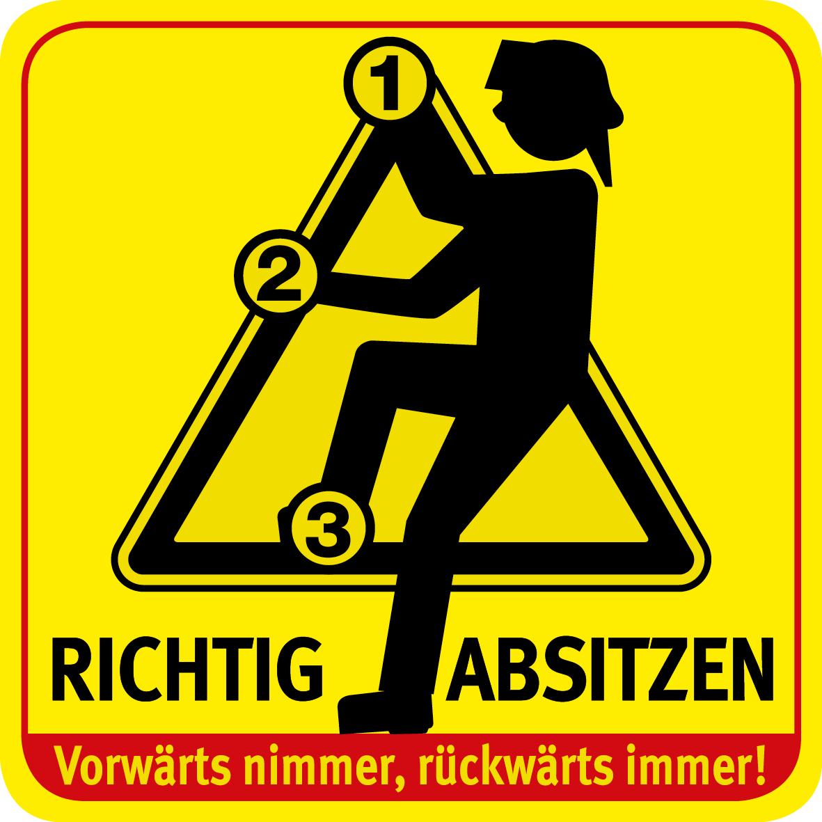 Logo der Aktion Sicher Absitzen